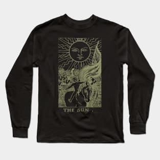 Golden Tarot - The Sun Long Sleeve T-Shirt